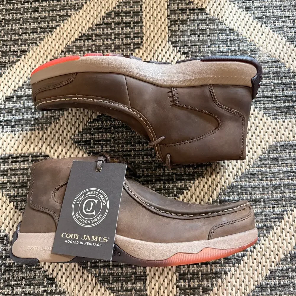 Cody James Men's Low Cut Casual Driver Shoes - Composite Toe Size 10.5D